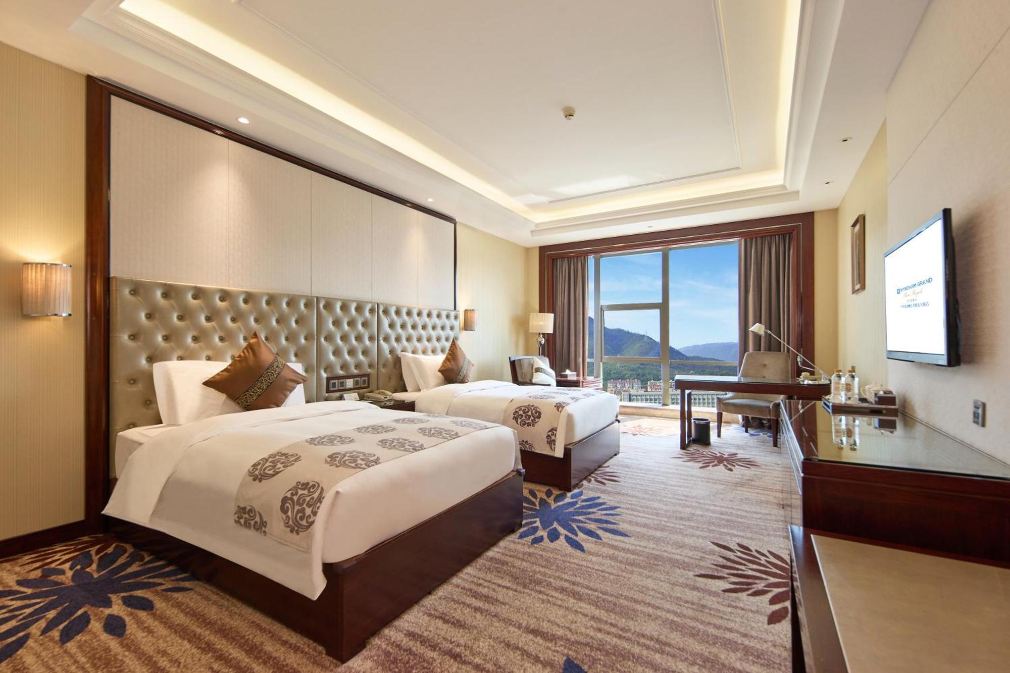 ホテル Wyndham Grand Plaza Royale Chenzhou エクステリア 写真